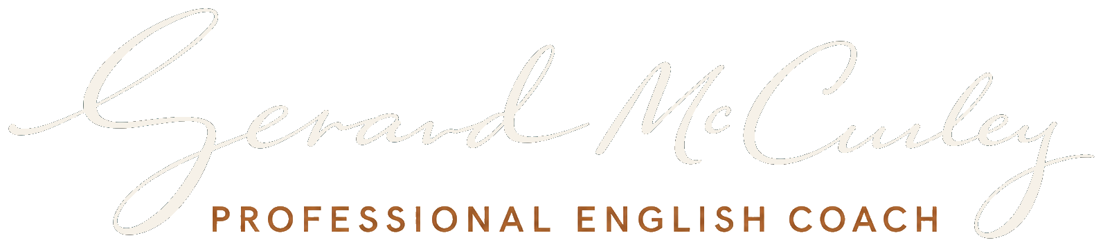 Gerard McCurley – Professional English Coach